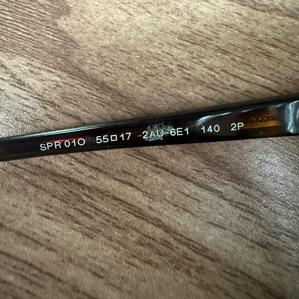 Prada Polarized Women’s Brown and Gold Sunglasses - Picture 3 of 12